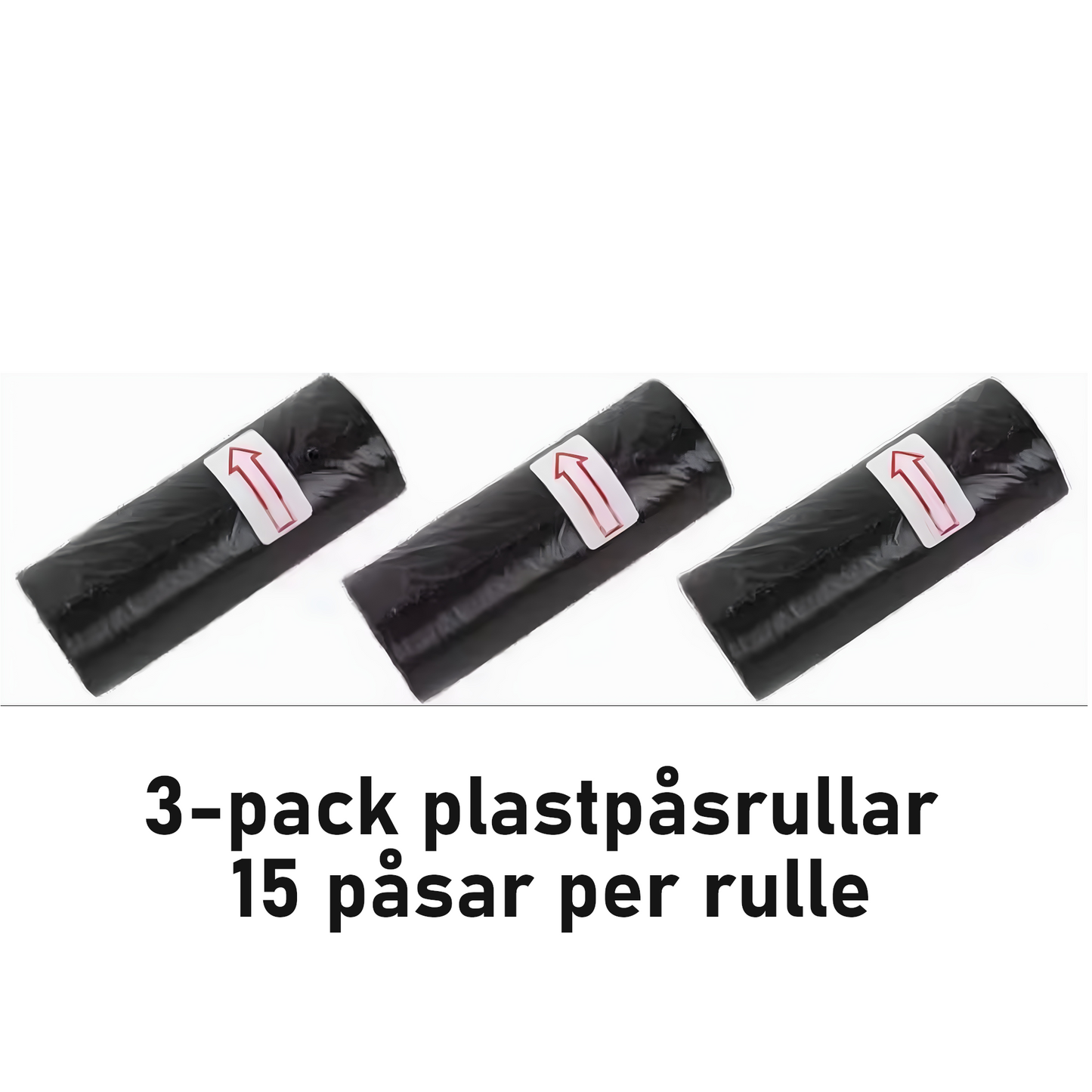 RoadBin UFs plastpåsar till papperskorg