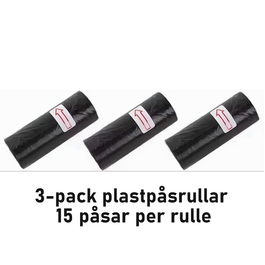 RoadBin UFs plastpåsar till papperskorg